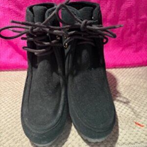 Michael Kors Rory wedge laced up ankle boot